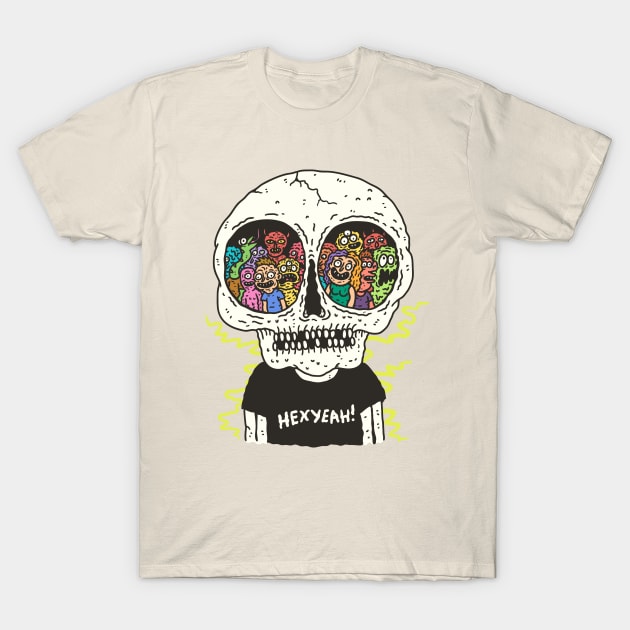 Skull T-Shirt by hex